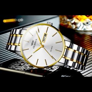 Watch Quartz Watches Stainless Steel waterproof